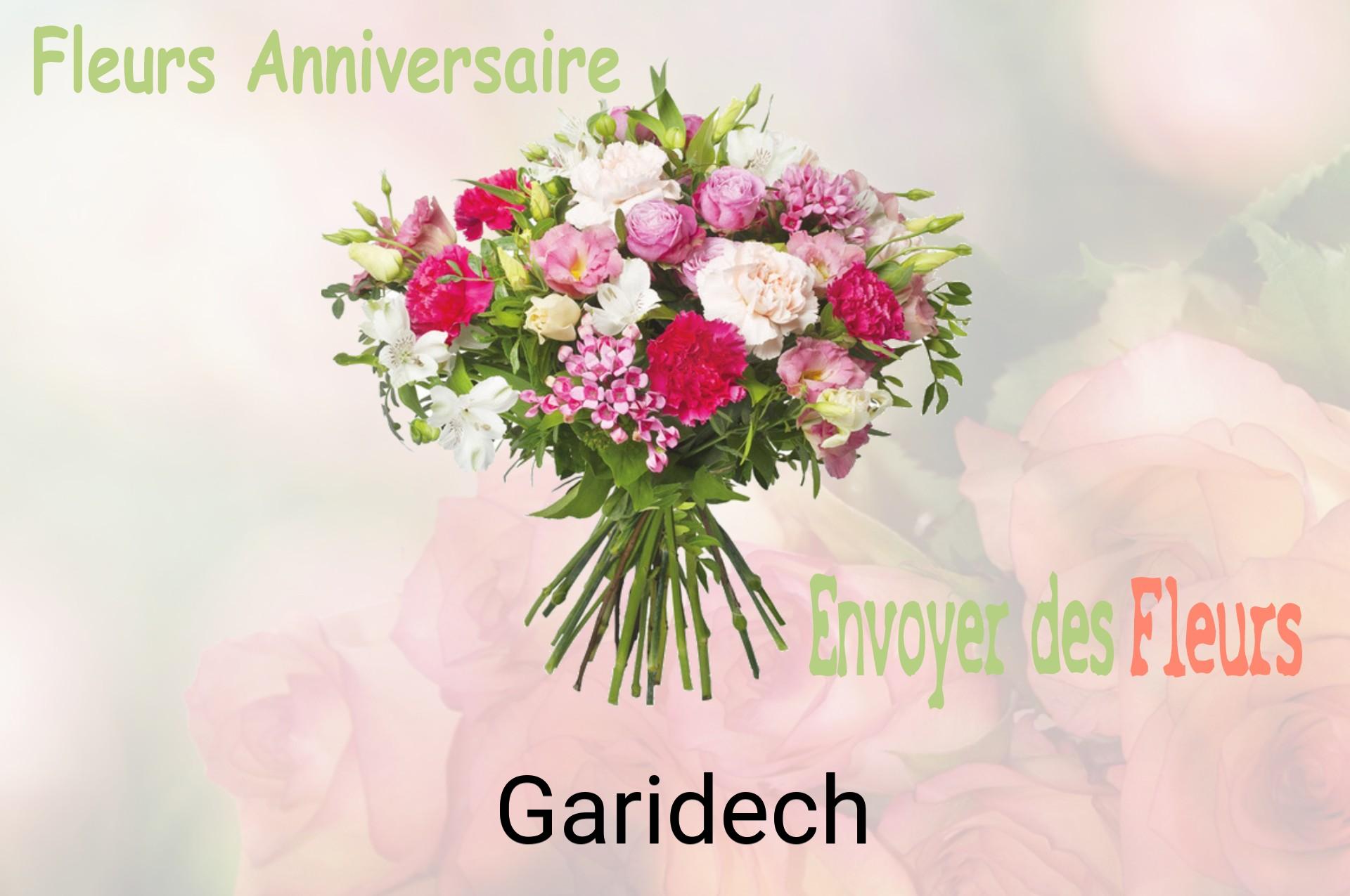 Bouquet de fleurs d’anniversaire livré à Garidech