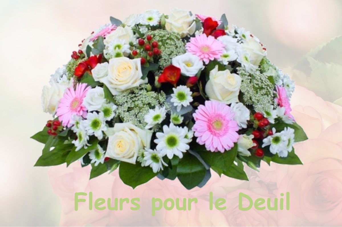 fleurs deuil GARIDECH